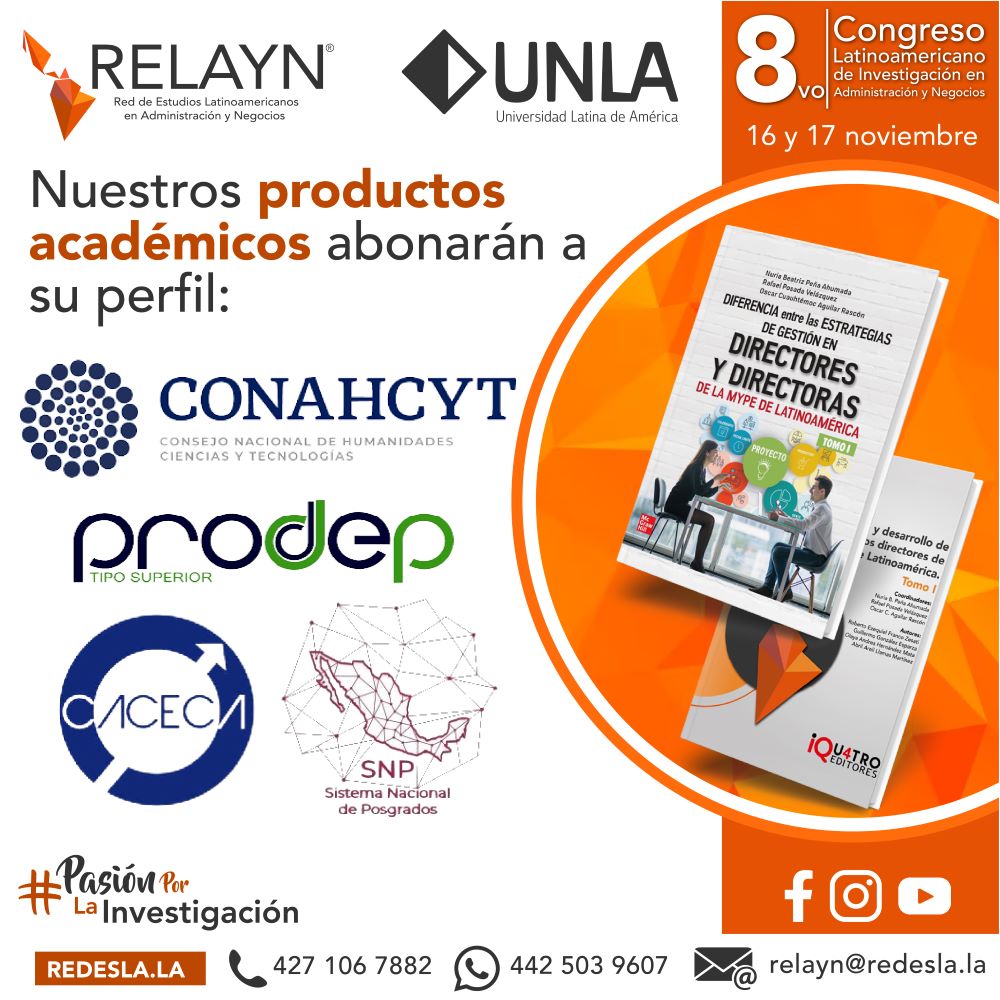 www.redesla.la PRODUCTOS ACADÉMICOS RELAYN